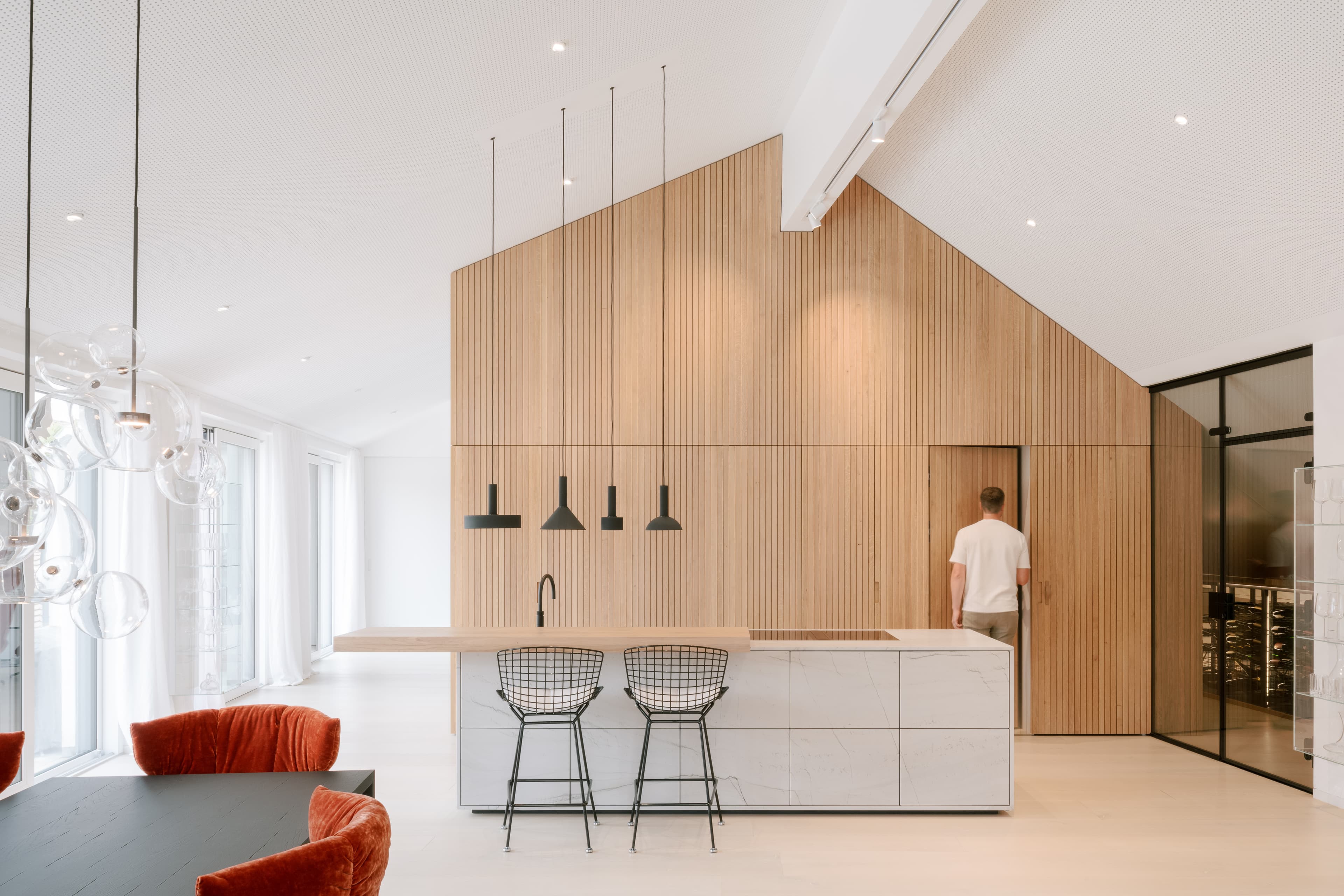 Wide shot of the main living area.