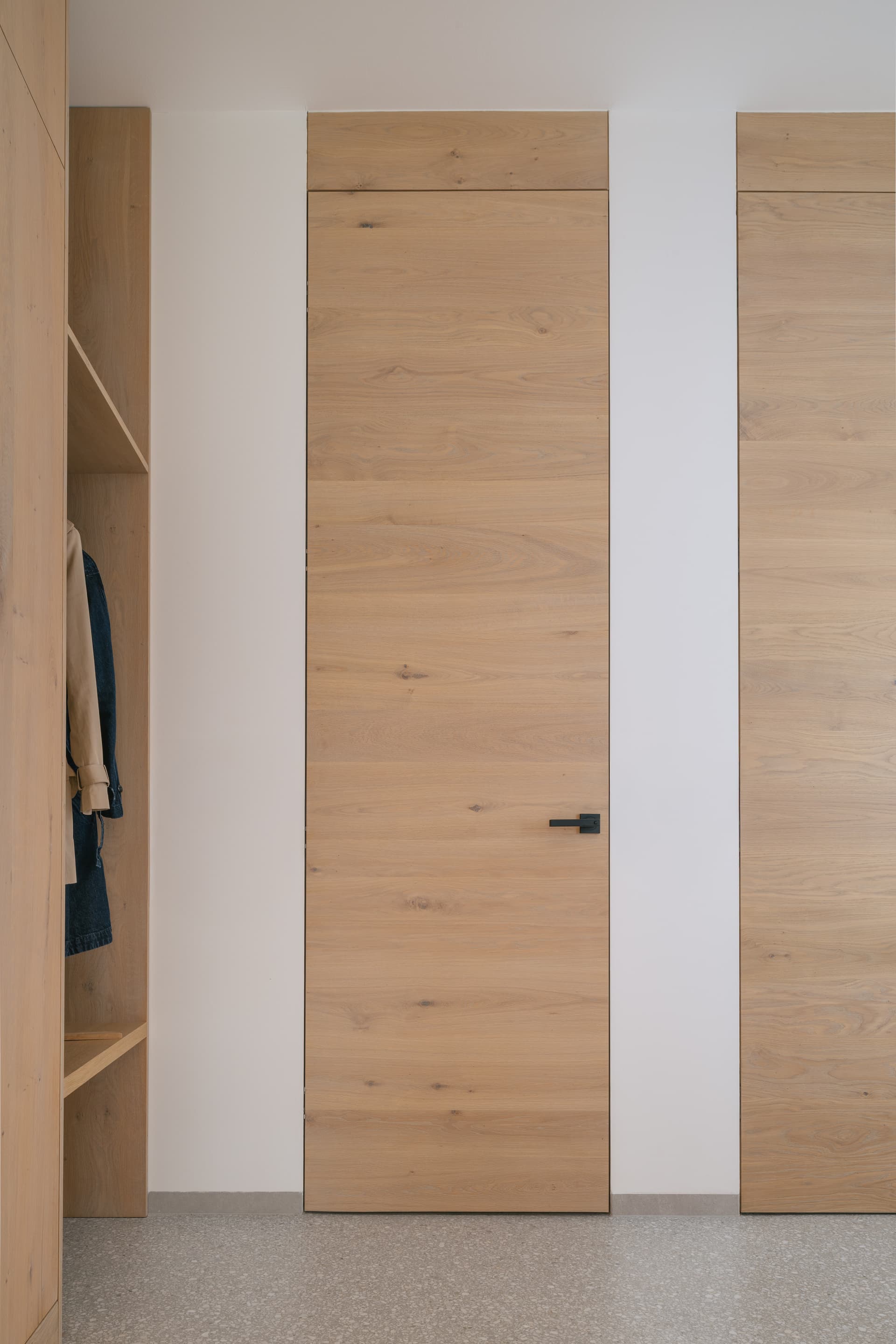 Complete interior view showcasing the finished residential project.